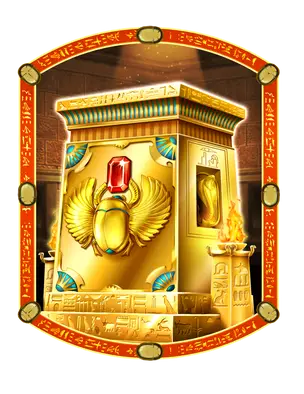 Ägyptisch thematisierter Spielautomat Goldener Skarabäus
