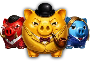 Piggy Fortune Spielautomat mit Sparschwein-Motiv