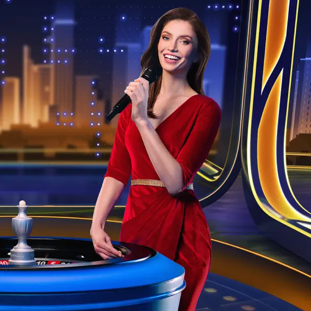 Gastgeberin eines Live-Show-Formats im Wettenlive Casino